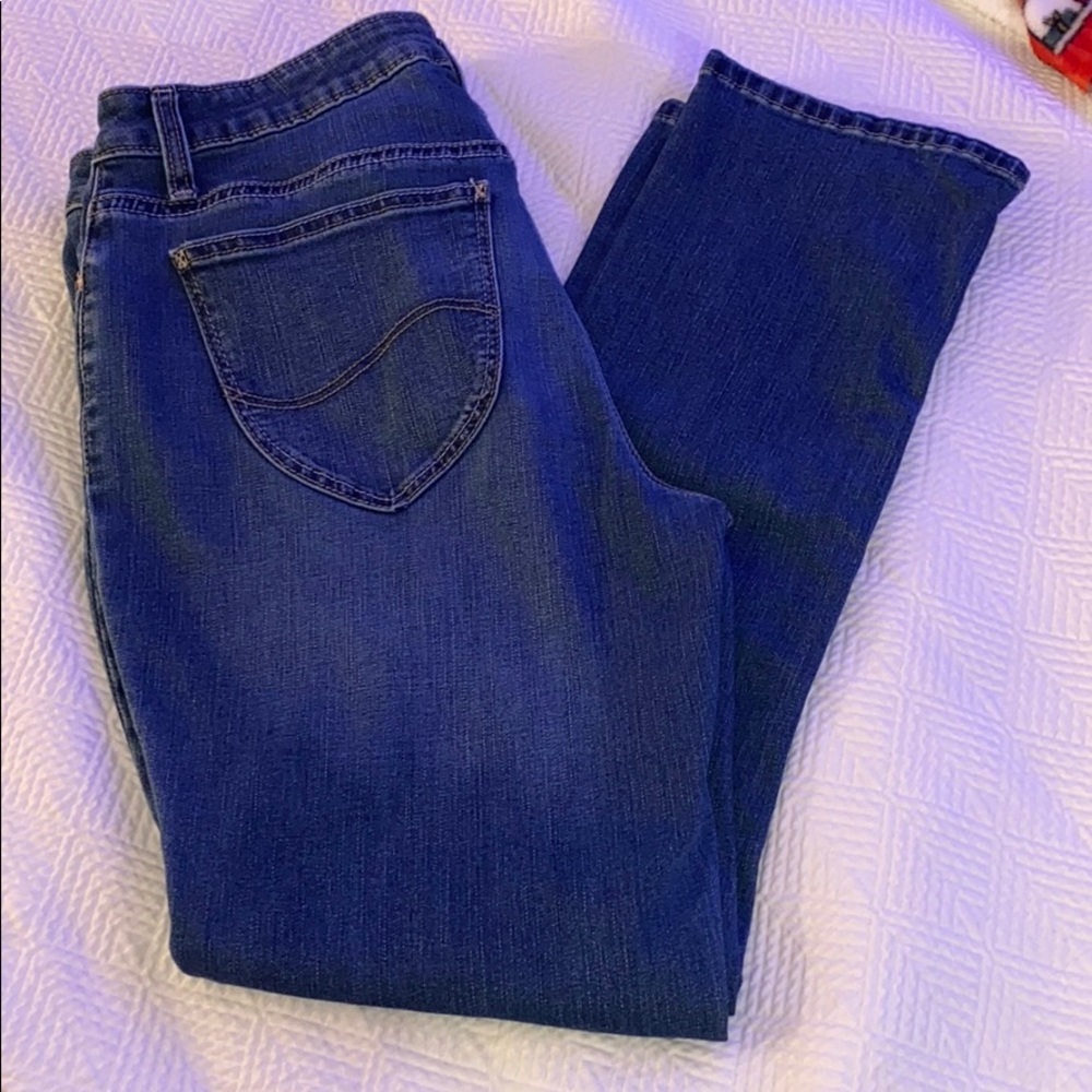 Lee Riders Midrise Straight Jeans